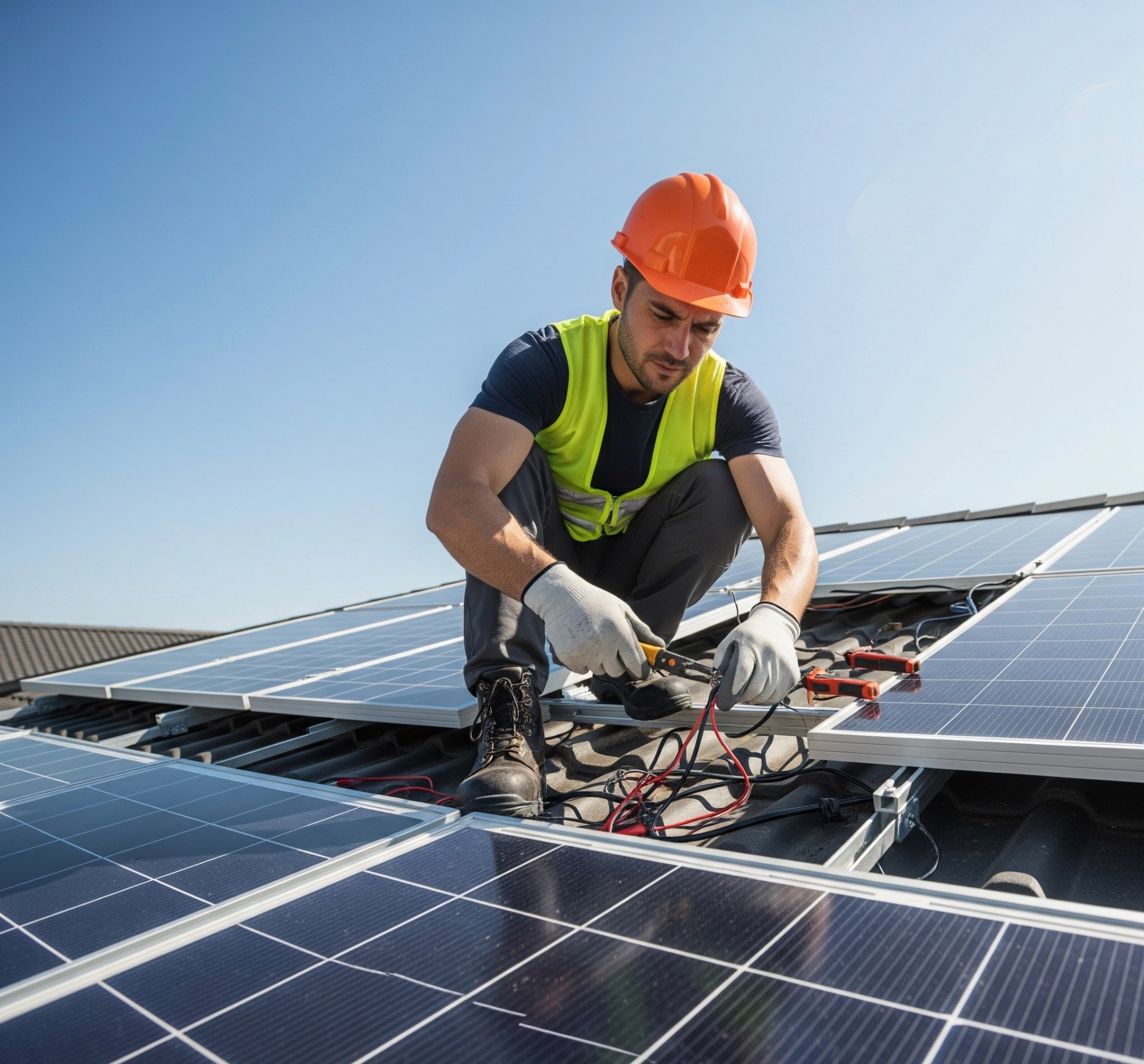 (Z0176) 2 X MONTÉŘI FOTOVOLTAICKÝCH SYSTÉMŮ V 22299 HAMBURKU